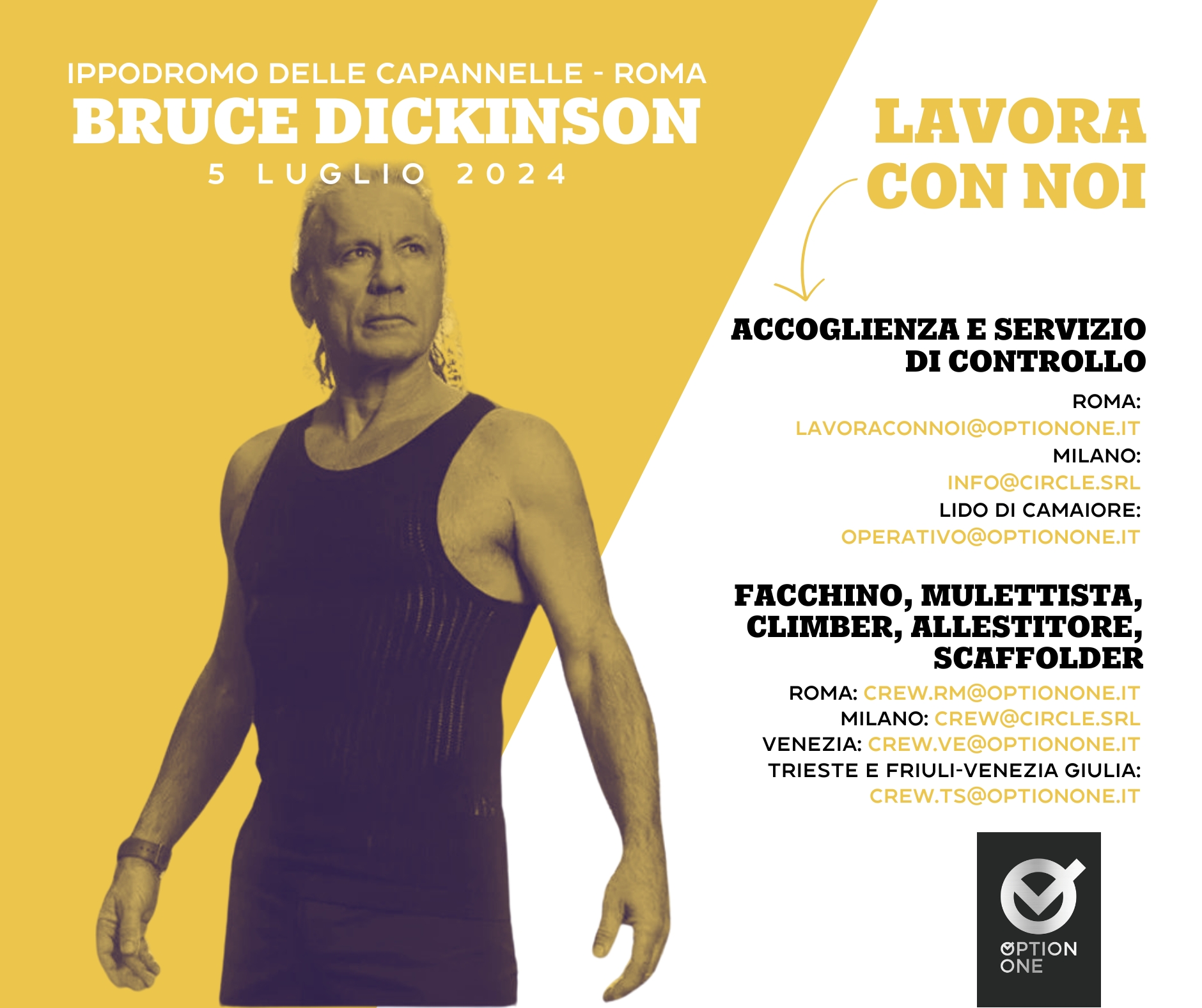 Read more about the article Bruce Dickinson / July 5th, 2024 / Ippodromo delle Capannelle, Rome