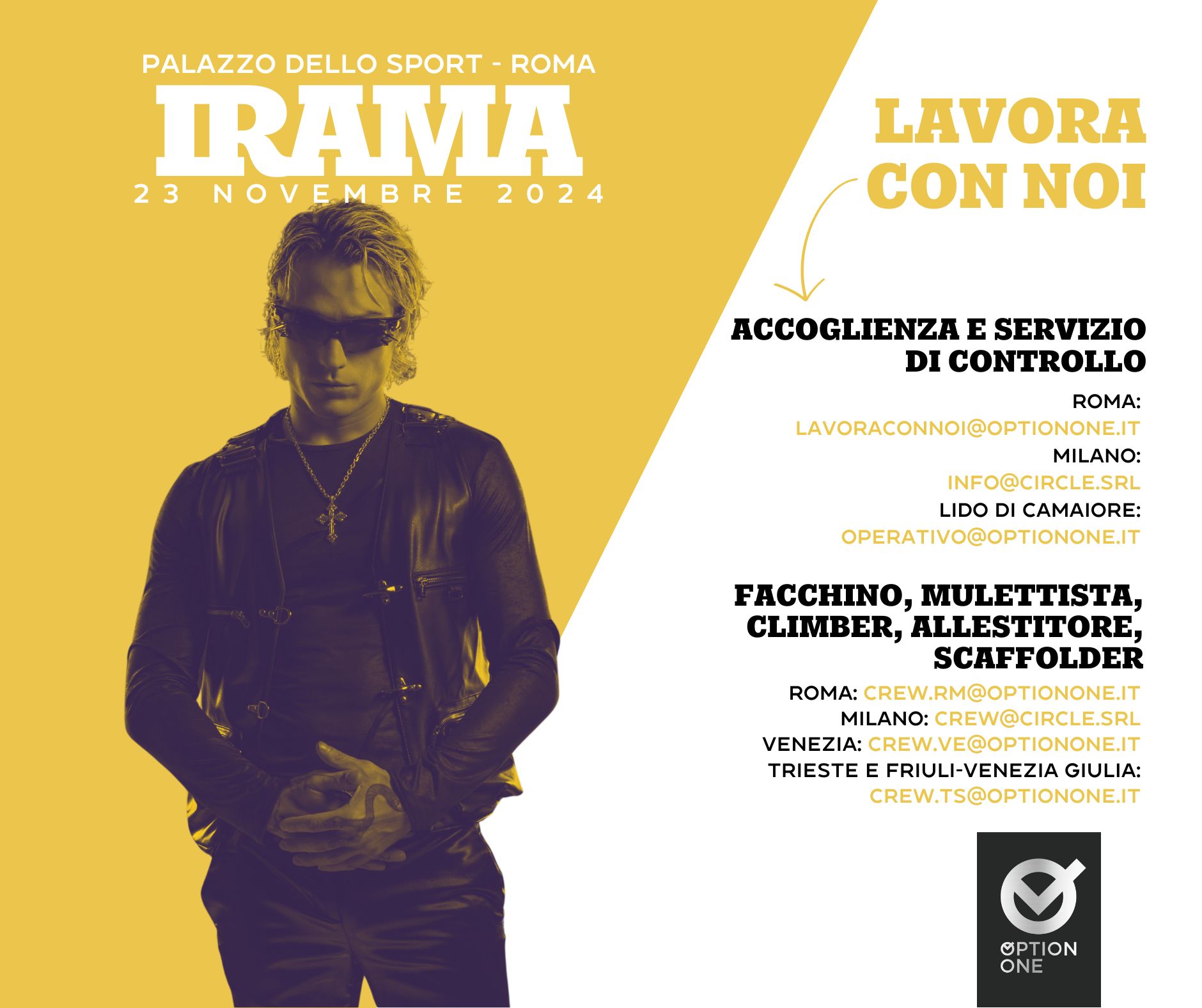 Read more about the article Irama / November 23, 2024 / Palazzo dello Sport – Rome