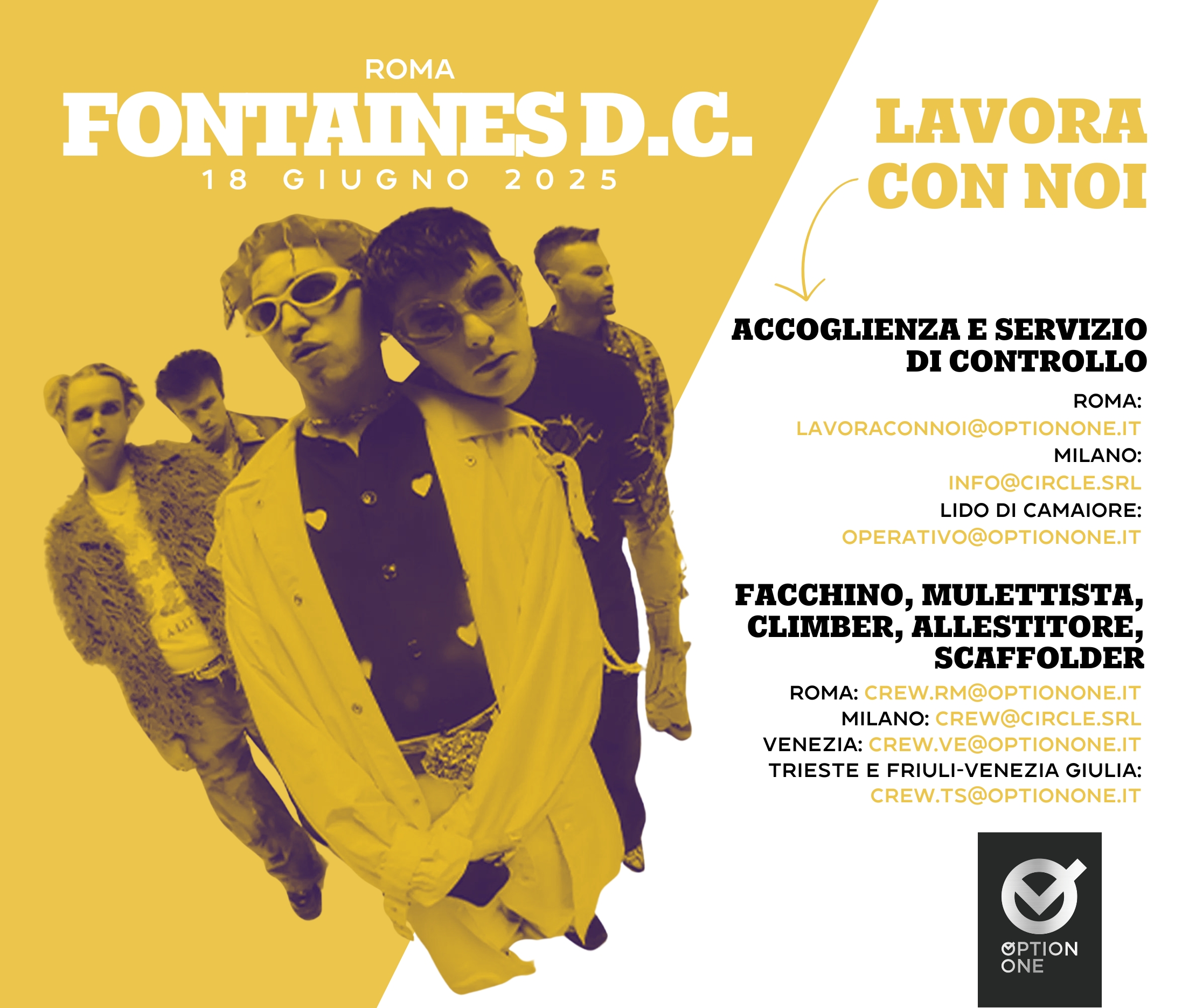 Scopri di più sull'articolo 🎸 I Fontaines D.C. tornano a Rock in Roma! 🎸