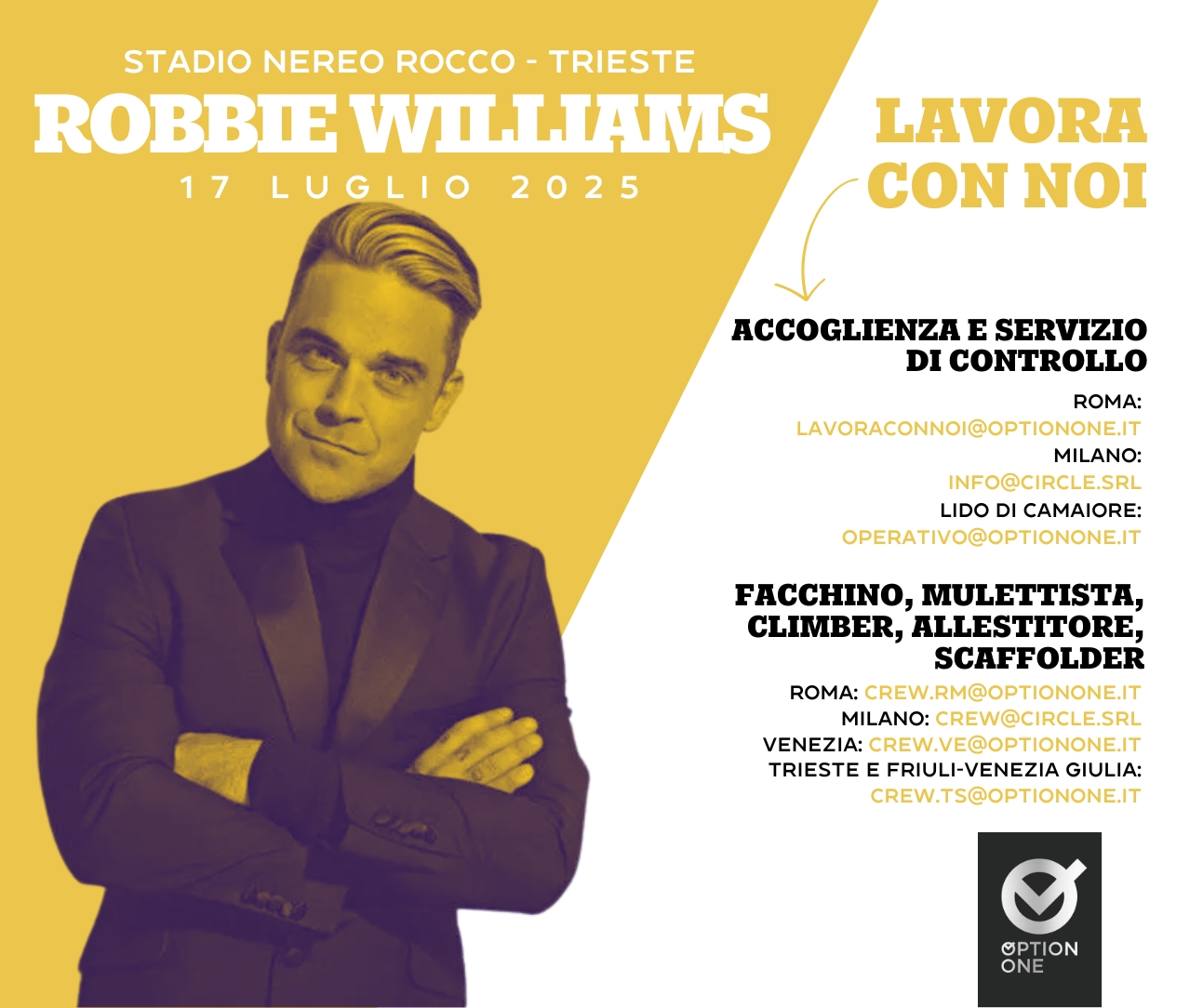 Scopri di più sull'articolo 🎤 Robbie Williams Live 2025: l’evento che aspettavamo! 🎤